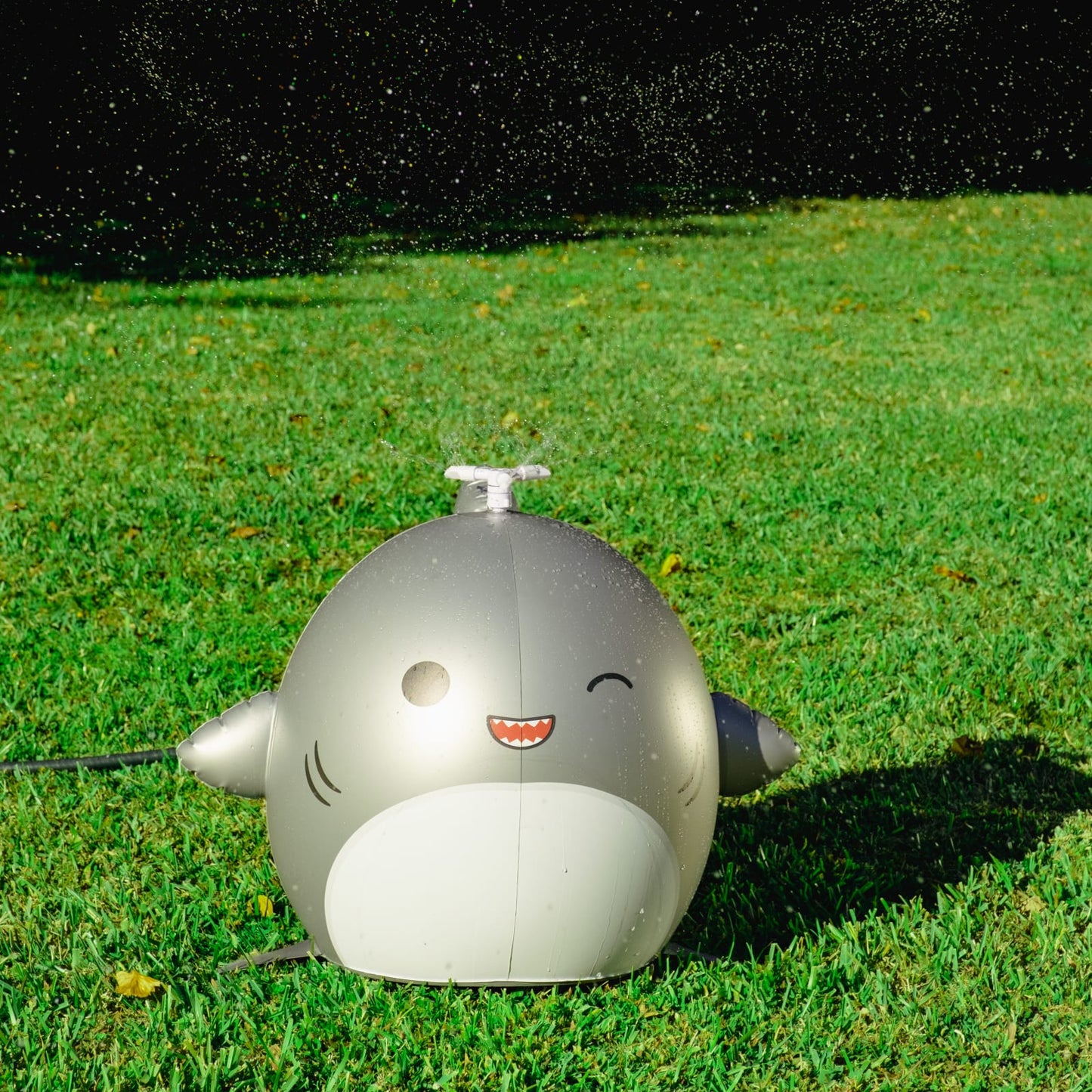 BigMouth Inc BigMouth x Squishmallows Gordon the Shark Mini Backyard Sprinkler