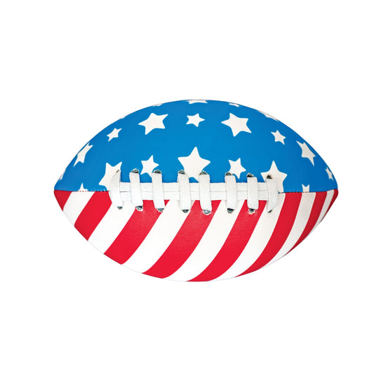 BigMouth Inc Patriotic Water Football – Stars, Stripes & Spirals