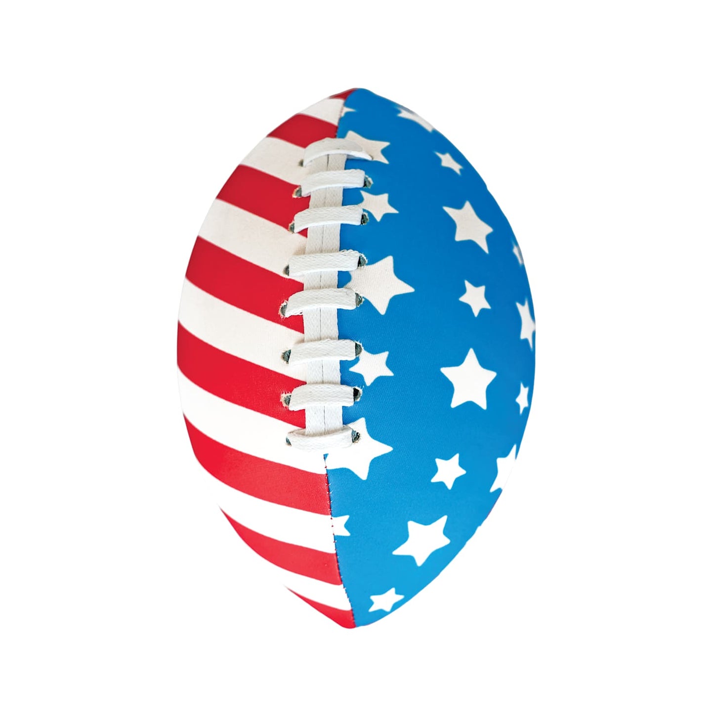 BigMouth Inc Patriotic Water Football – Stars, Stripes & Spirals