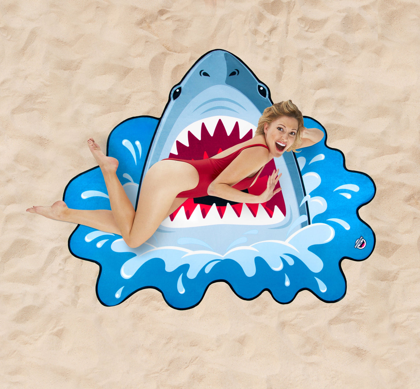 BigMouth Inc Giant Shark Beach Blanket