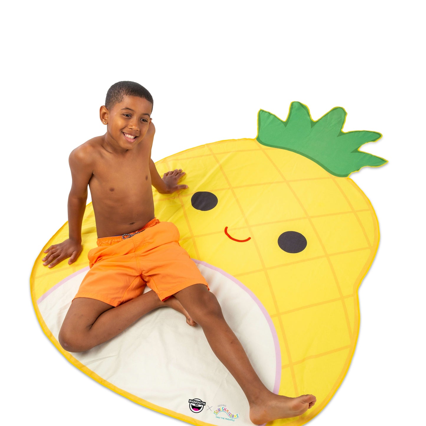BigMouth Inc BigMouth X Squishmallows Maui the Pineapple Beach Blanket