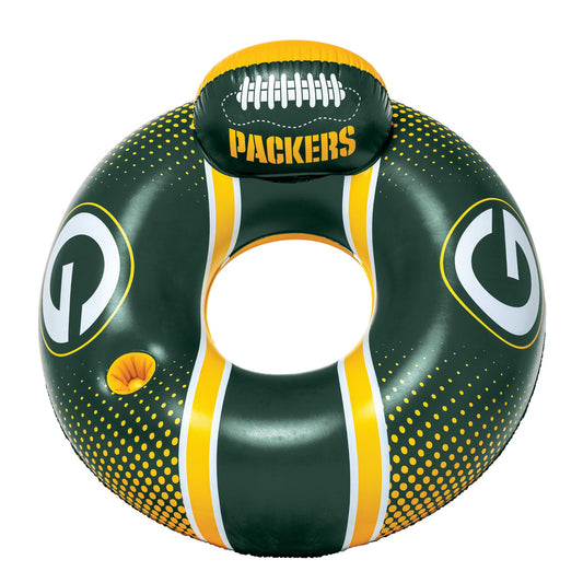 BigMouth Inc Green Bay Packers 42 in Pool Float with cupholder and backrest
