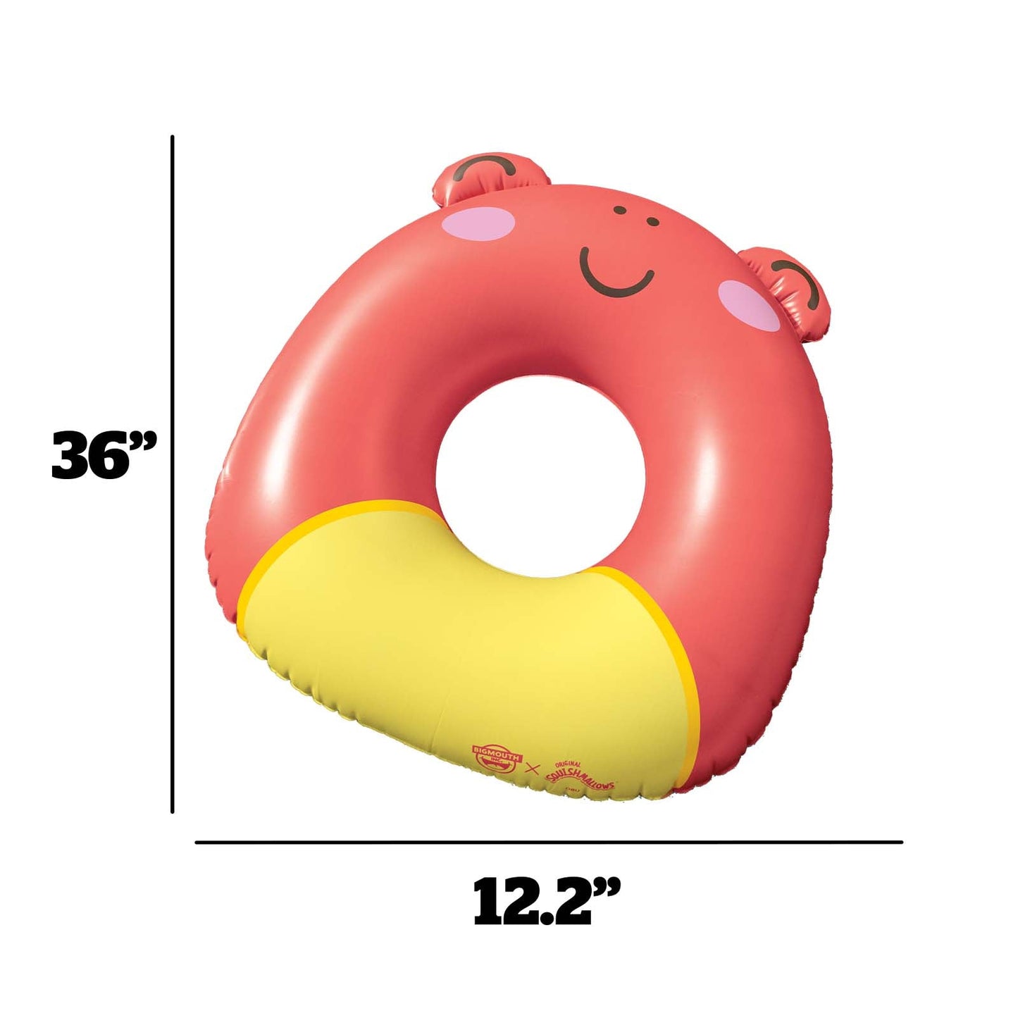BigMouth Inc Squishmallows Obu the Frog 36 in ring Pool Float