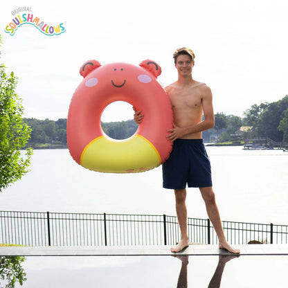BigMouth Inc Squishmallows Obu the Frog 36 in ring Pool Float