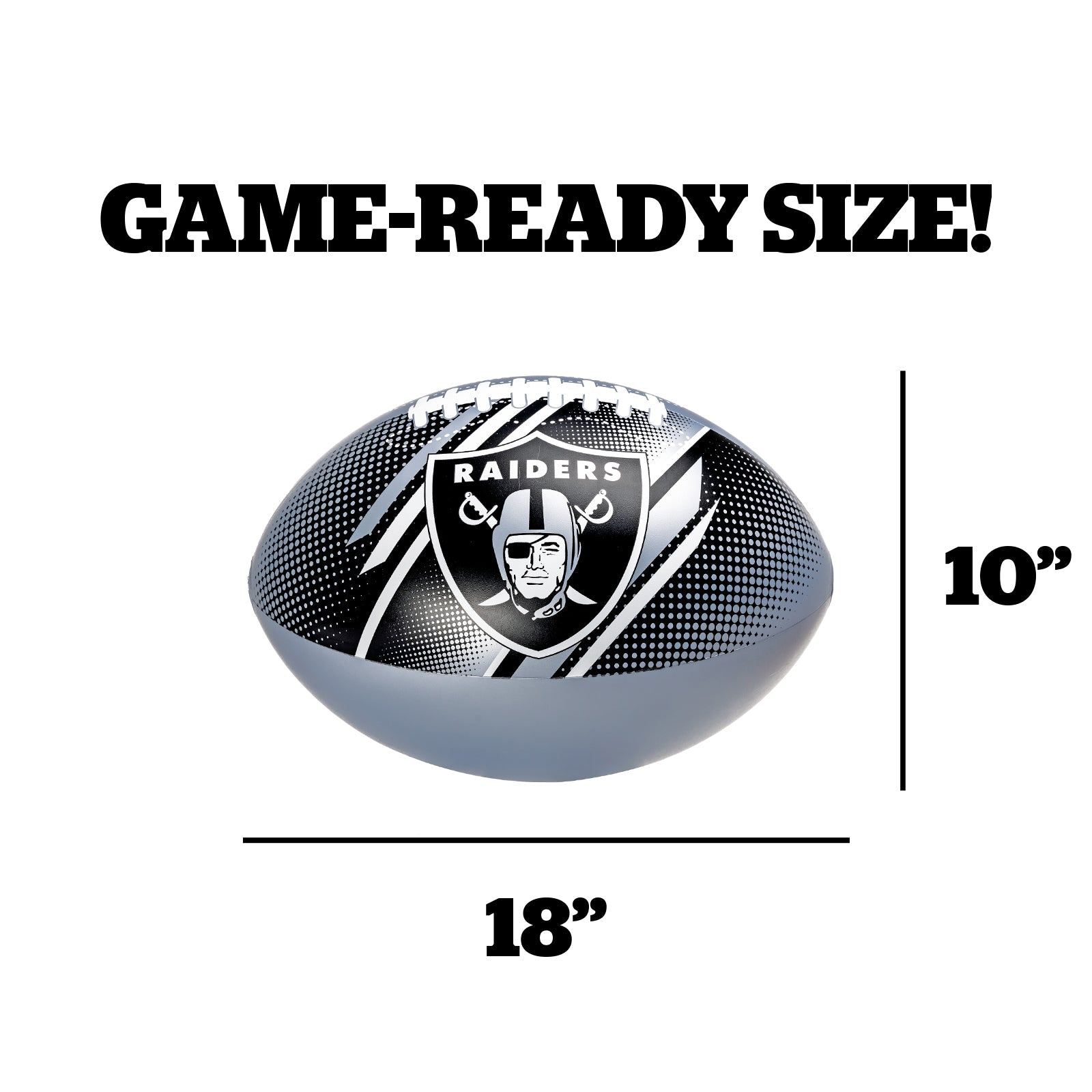 BigMouth Inc Las Vegas Raiders Beach Ball