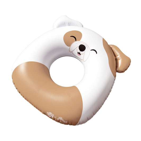 BigMouth Inc Squishmallows Brock the BullDog 36 in ring pool float
