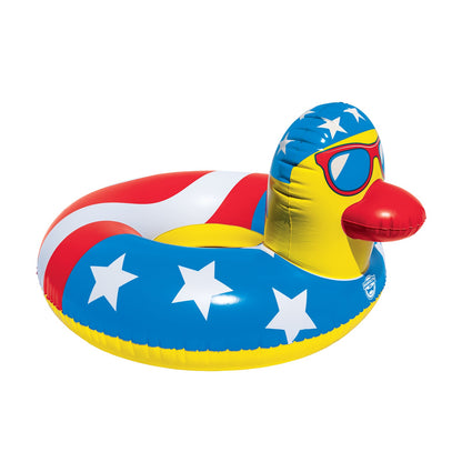 BigMouth Inc Giant 250th Party Rubber Duck Pool Float – Over 4 Ft of Quacktastic Chaos