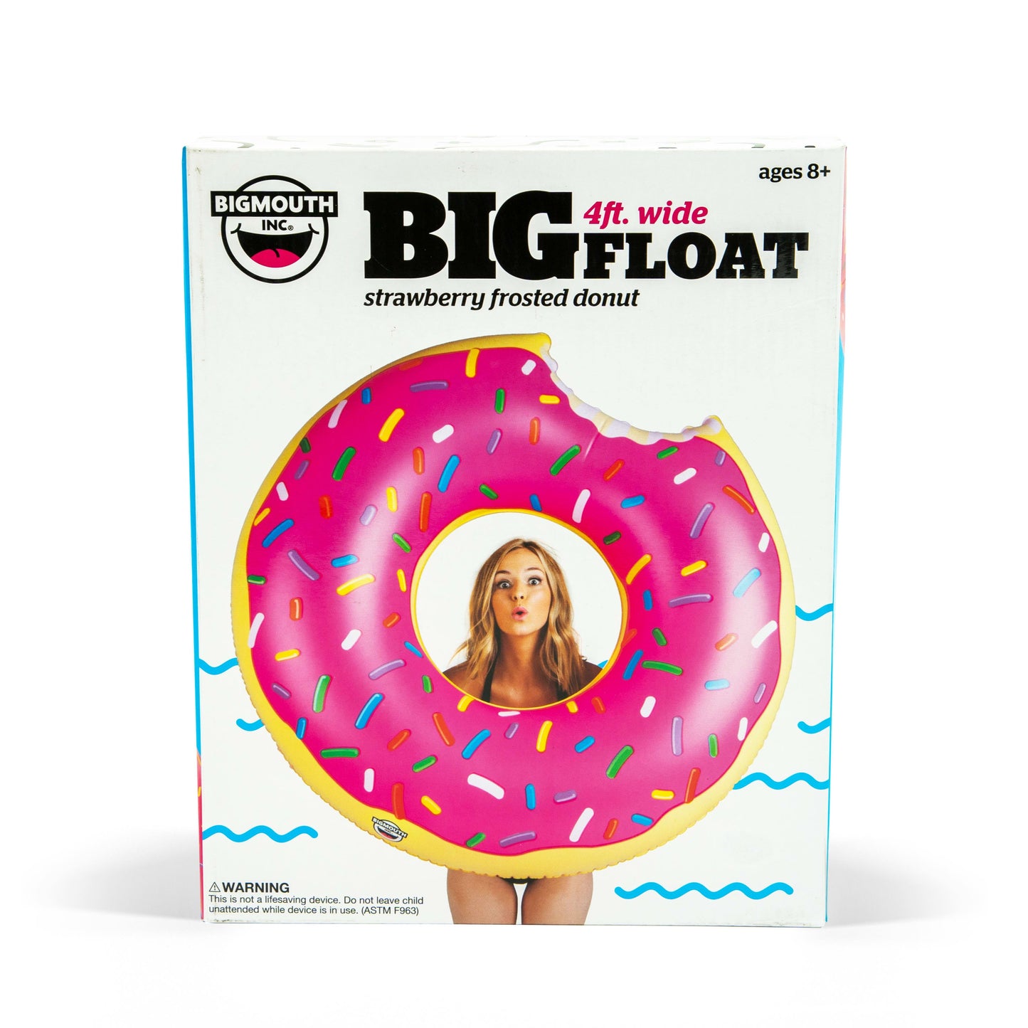 BigMouth Inc Giant Frosted Donut Pool Float