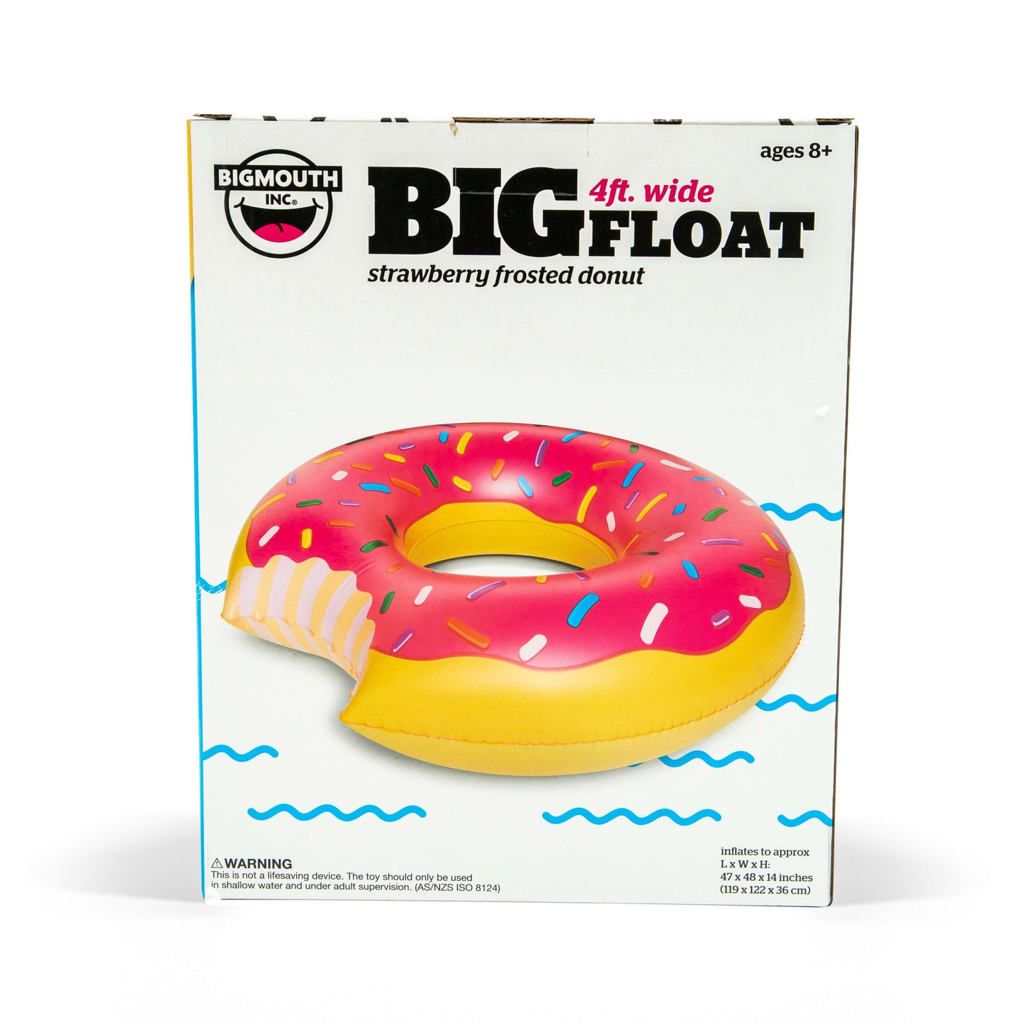 BigMouth Inc Giant Frosted Donut Pool Float