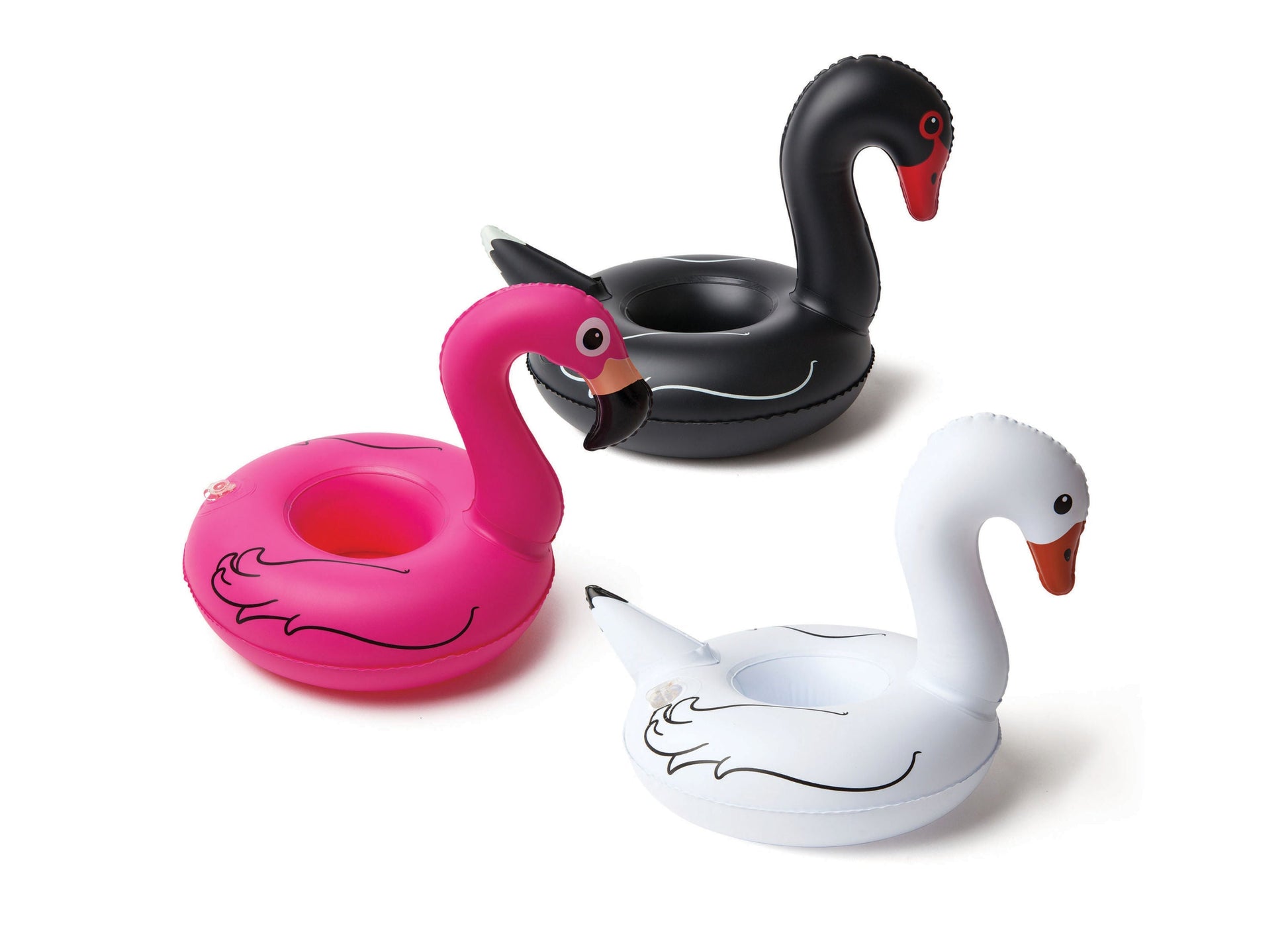 BigMouth Inc Tropical Birds Beverage Boats  (3-Pack)