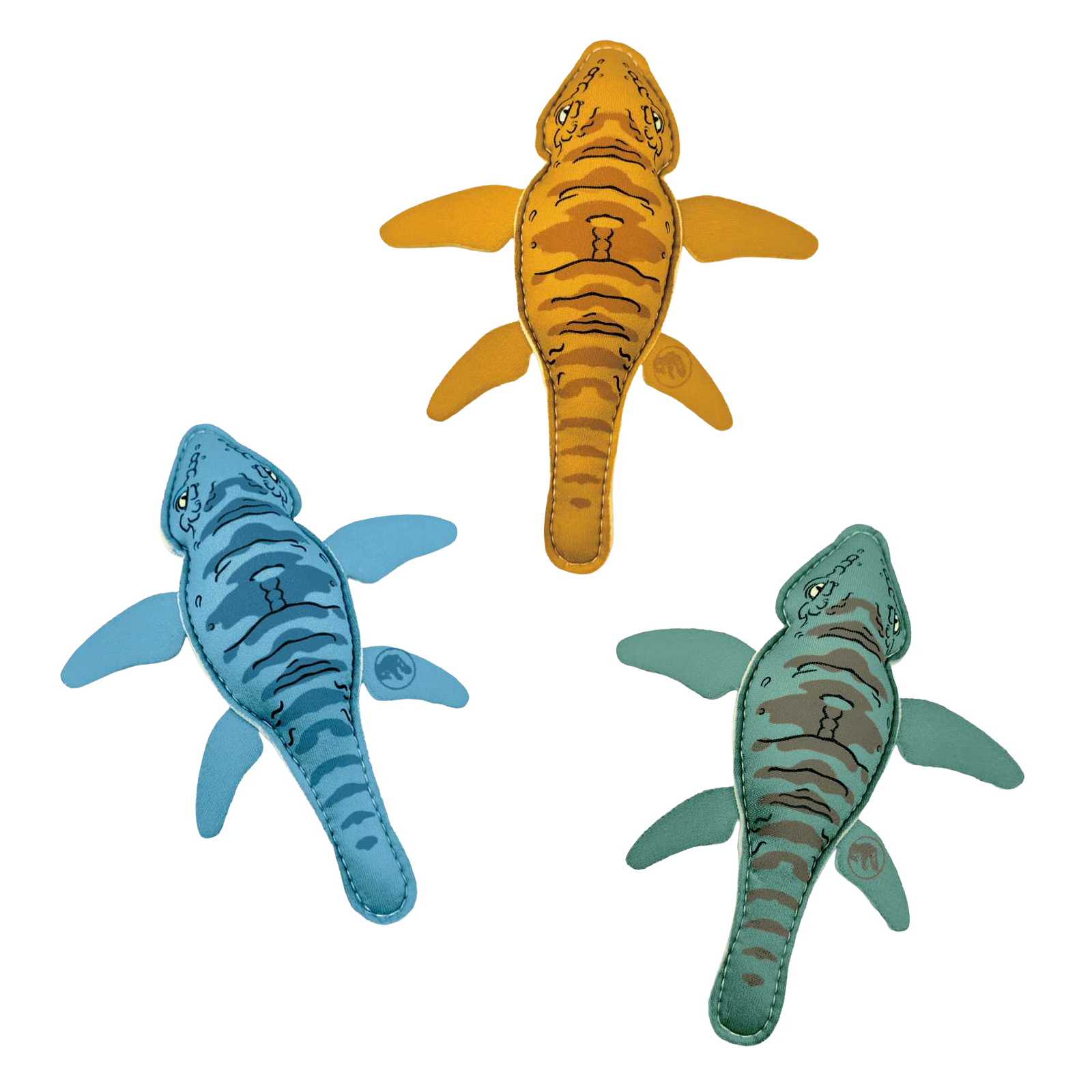 BigMouth Inc Jurassic World Dive Toys – Trio Set