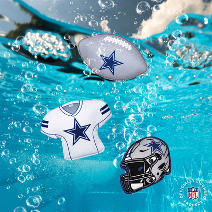 BigMouth Inc NFL Neoprene Diving Toys - Dallas Cowboys (Set of 3)