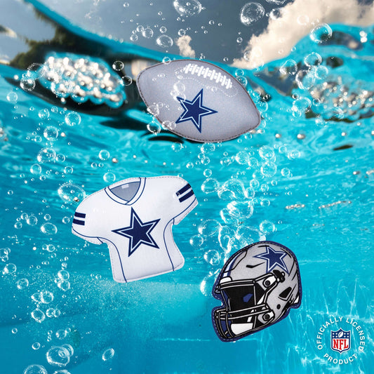 BigMouth Inc NFL Neoprene Diving Toys - Dallas Cowboys (Set of 3)