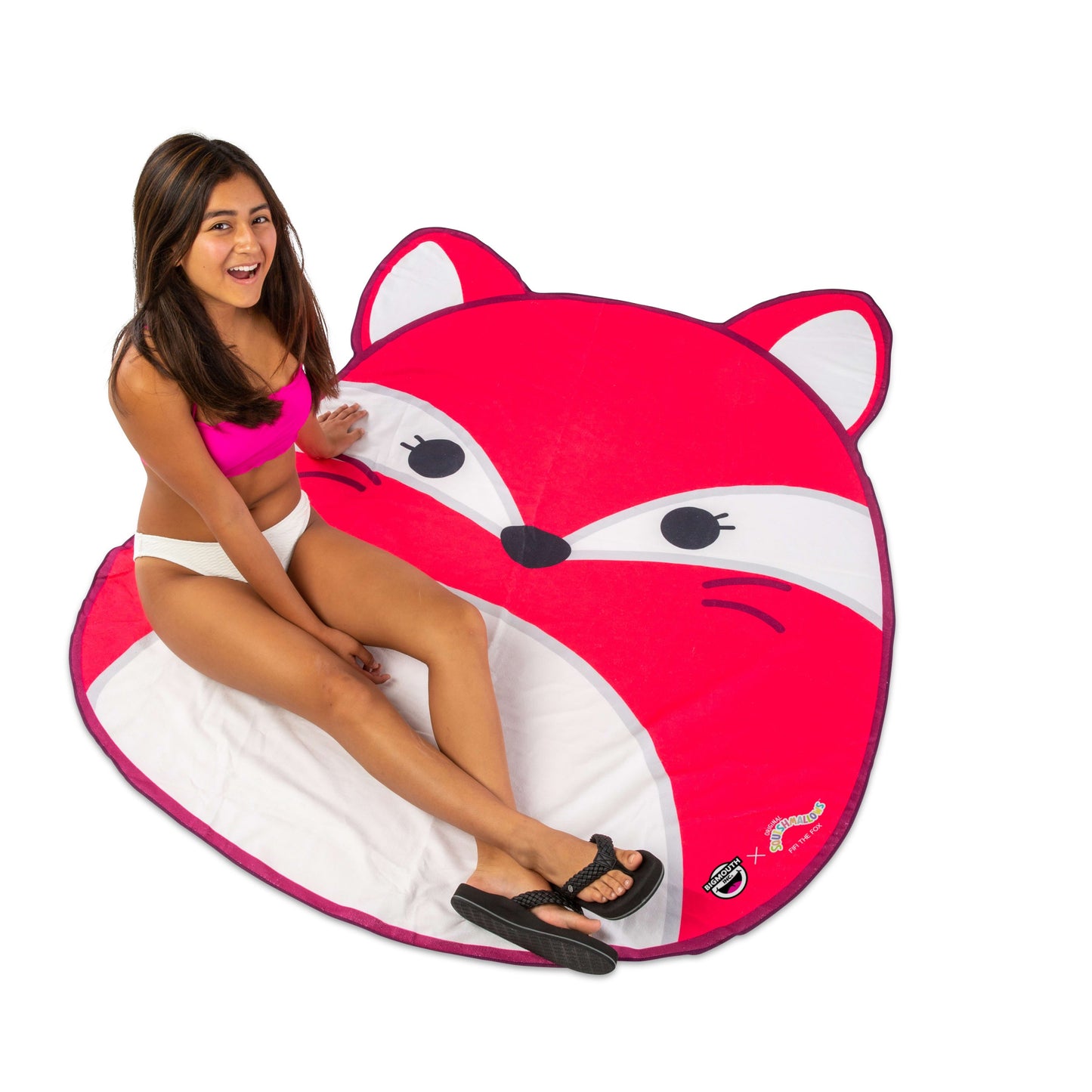 BigMouth Inc BigMouth X Squishmallows Fifi the Fox Beach Blanket