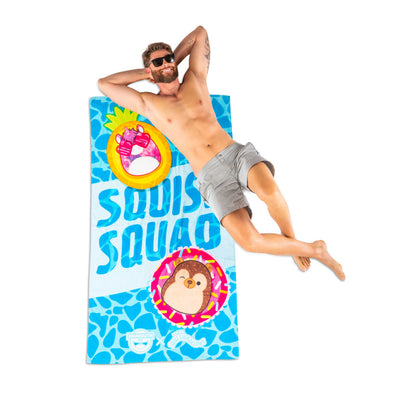 BigMouth Inc BigMouth X Squishmallows Squish Squad Beach Towel
