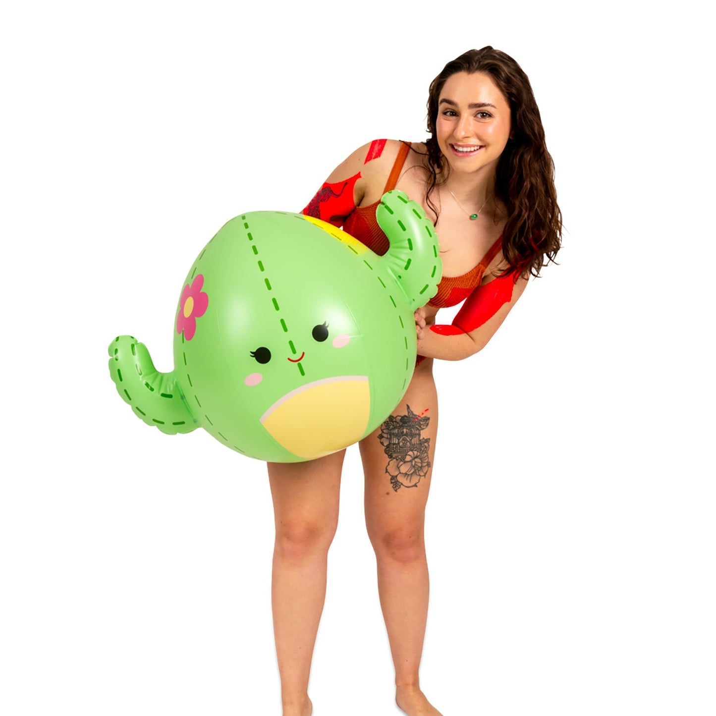 BigMouth Inc BigMouth x Squishmallows Maritza the Cactus Beach Ball