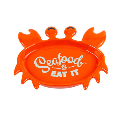 BigMouth Inc Crabby Cravings Pet Plate
