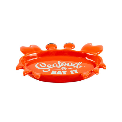 BigMouth Inc Crabby Cravings Pet Plate