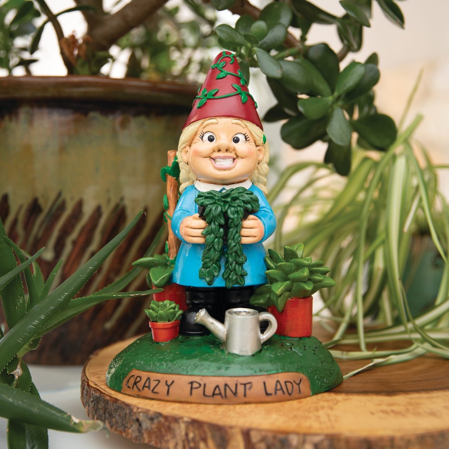 BigMouth Inc BigMouth Fern Fanatic Garden Gnome