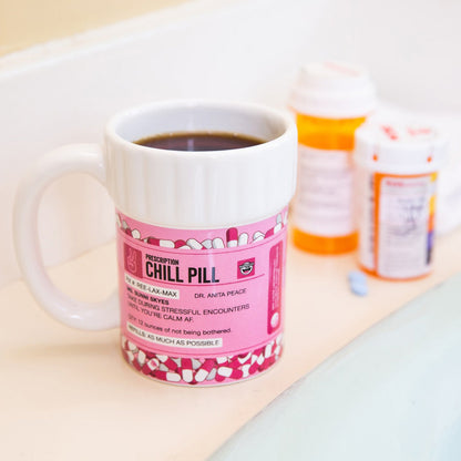 BigMouth Inc Pink Chill Pill Mug