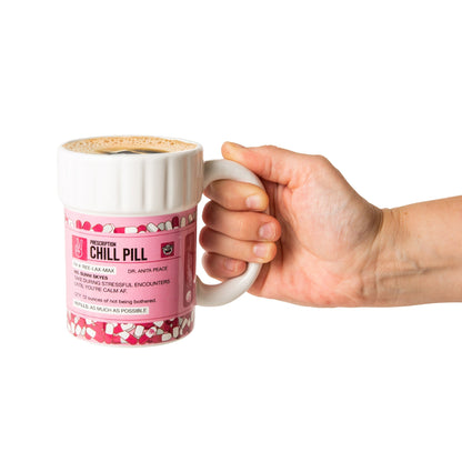 BigMouth Inc Pink Chill Pill Mug