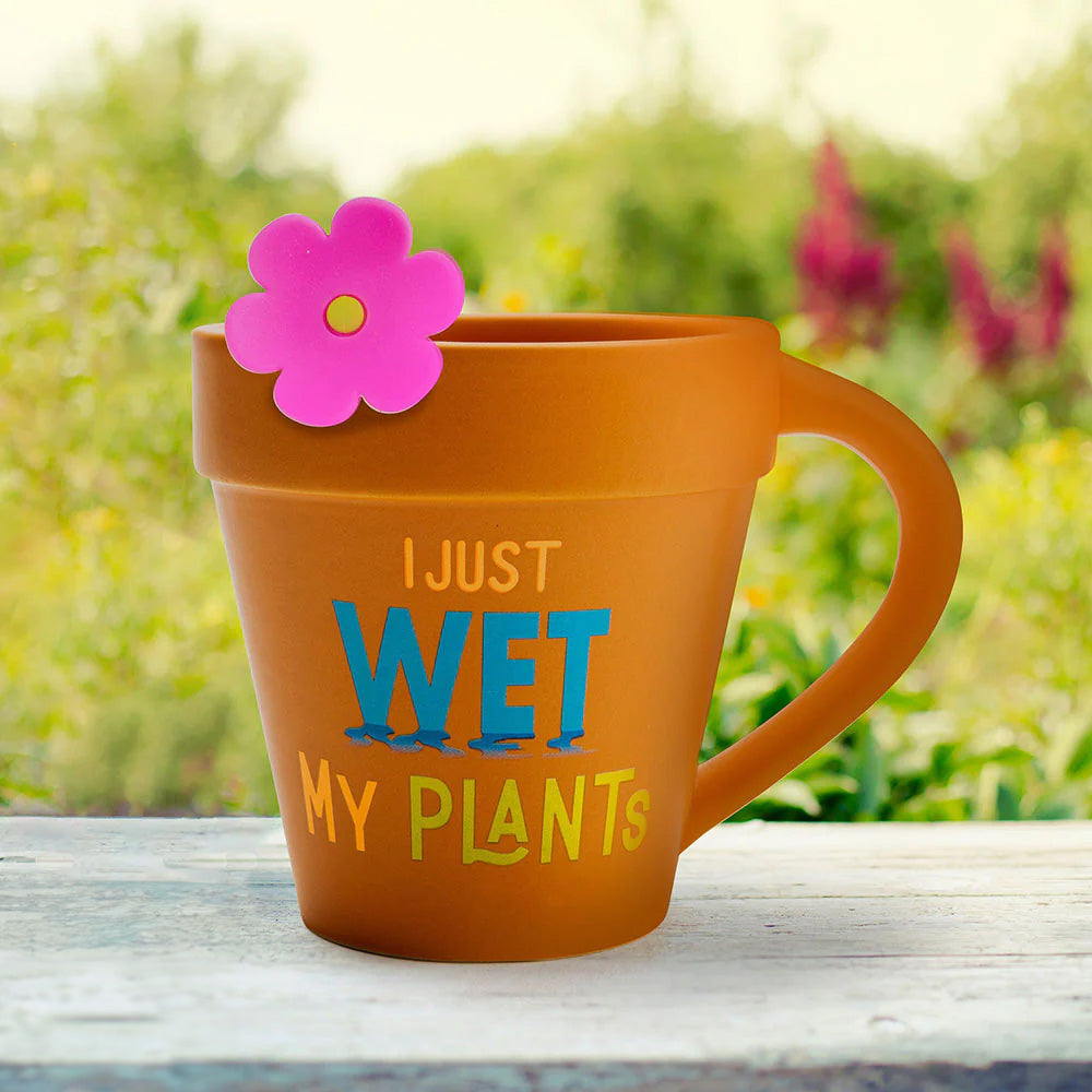 BigMouth Inc I Just Wet My Plants! - Tea Infuser Mug Set