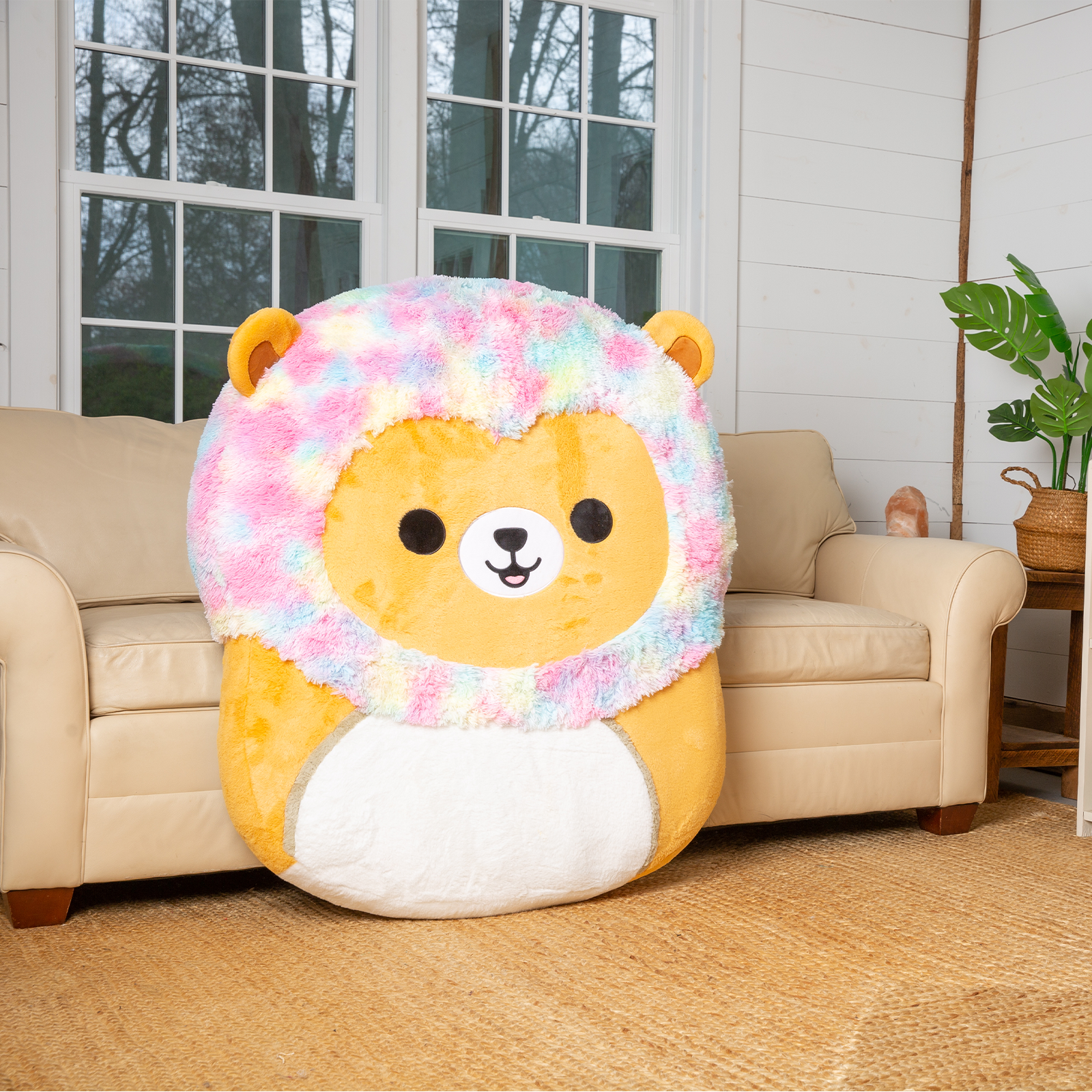 BigMouth Inc BigMouth x Squishmallows Leonard the Lion Floor Floatie
