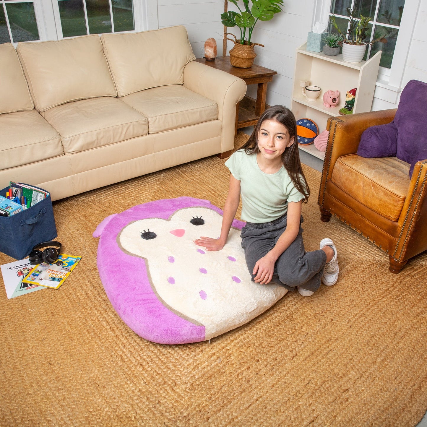 BigMouth Inc BigMouth x Squishmallows Holly the Owl Floor Floatie