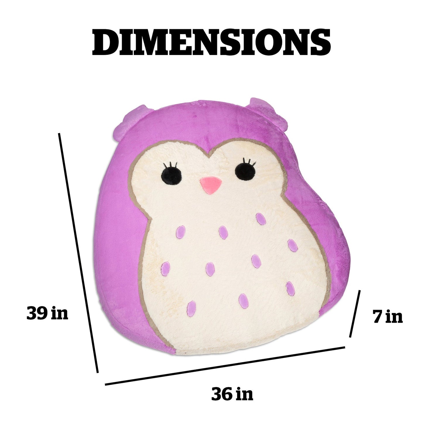 BigMouth Inc BigMouth x Squishmallows Holly the Owl Floor Floatie