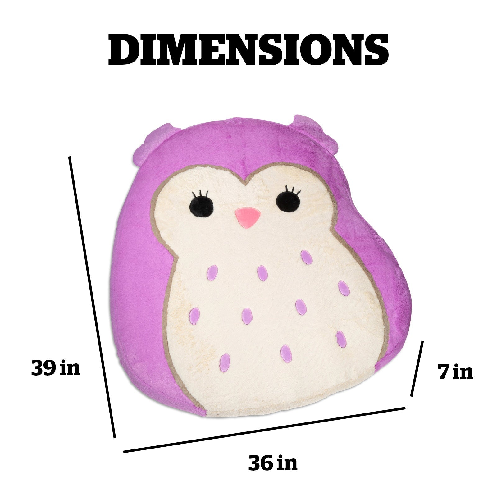 BigMouth Inc BigMouth x Squishmallows Holly the Owl Floor Floatie