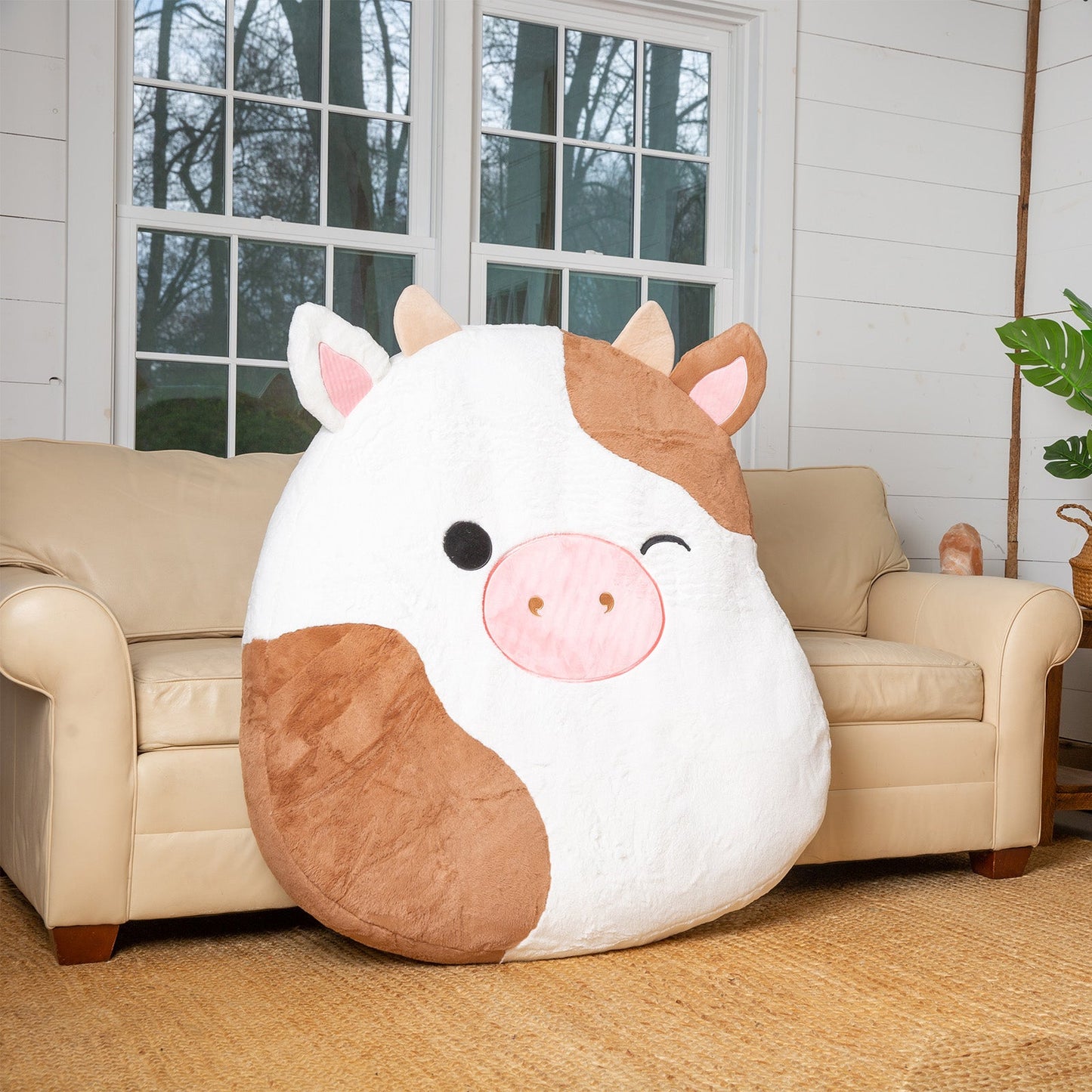 BigMouth Inc BigMouth x Squishmallows Ronnie the Cow Floor Floatie