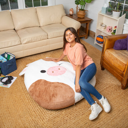 BigMouth Inc BigMouth x Squishmallows Ronnie the Cow Floor Floatie