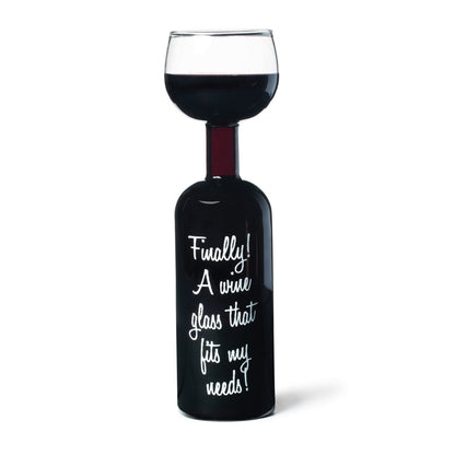 BigMouth Inc The Original Wine Bottle Glass