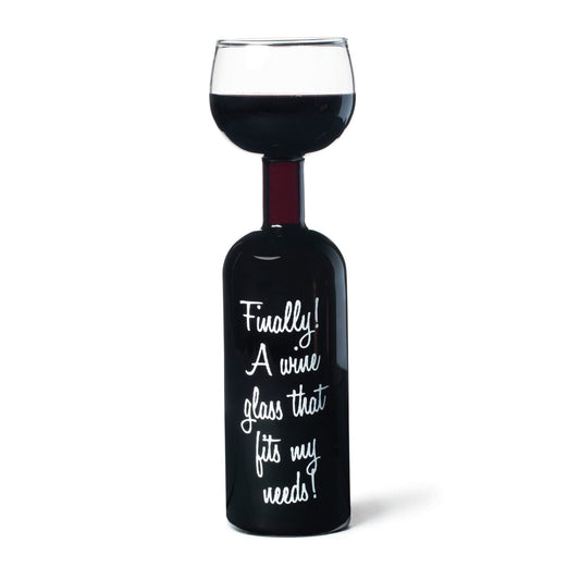 BigMouth Inc The Original Wine Bottle Glass