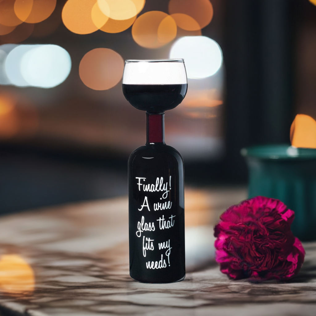 BigMouth Inc The Original Wine Bottle Glass