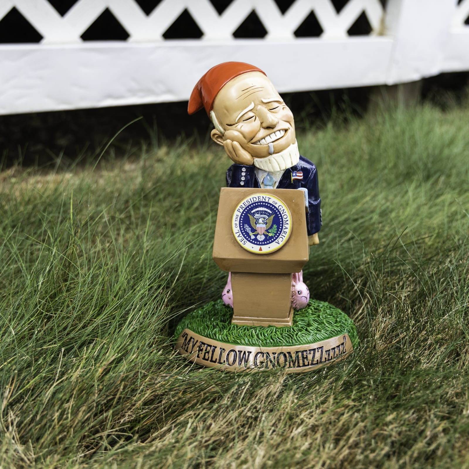 BigMouth Inc Sleepy Biden Gnome