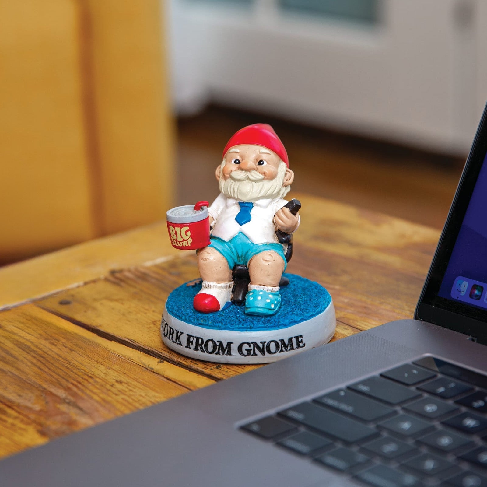 BigMouth Inc Male Work From Home - Desktop Gnome