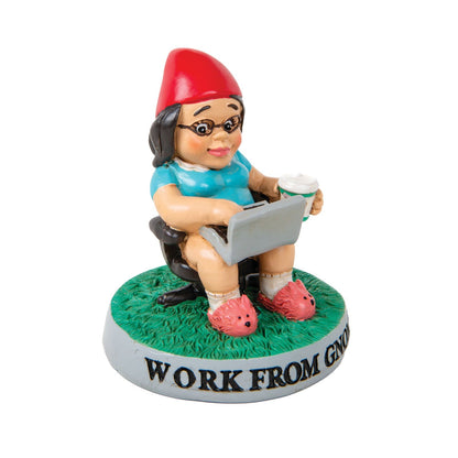 BigMouth Inc Female Work From Home - Desktop Gnome