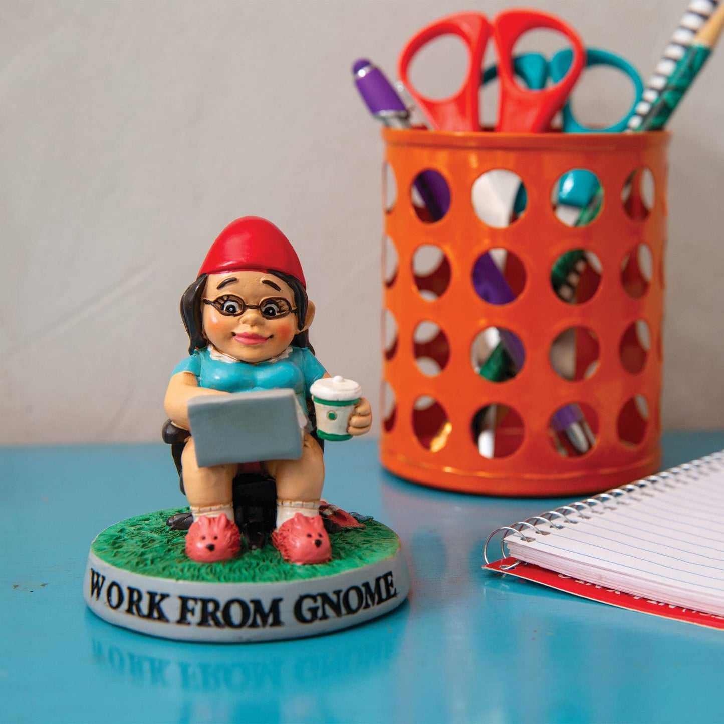 BigMouth Inc Female Work From Home - Desktop Gnome