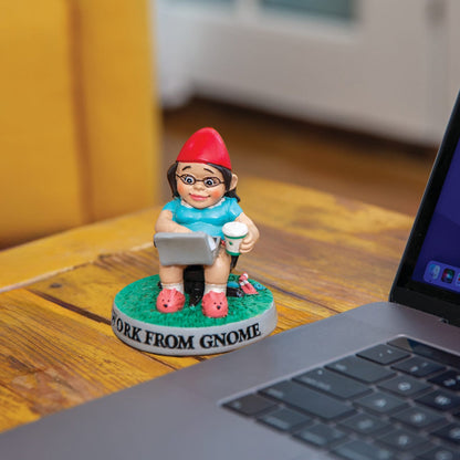BigMouth Inc Female Work From Home - Desktop Gnome