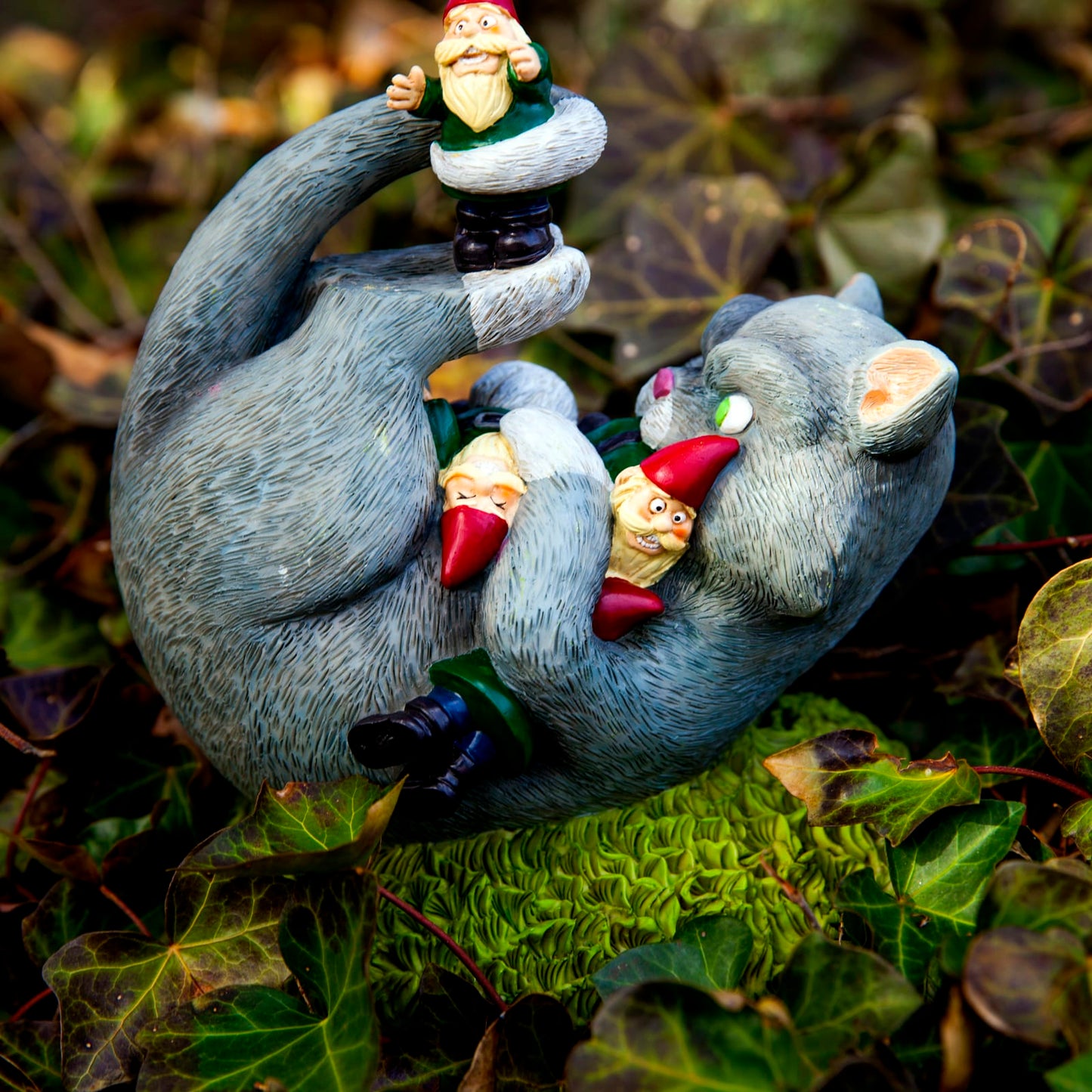 BigMouth Inc The Cat Attack Garden Gnome