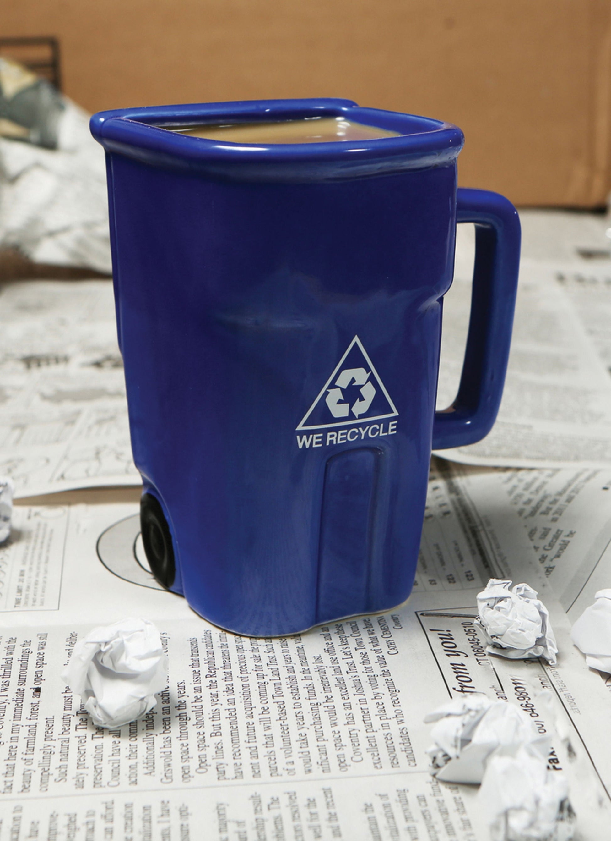 BigMouth Inc Recycle Bin Coffee Mug