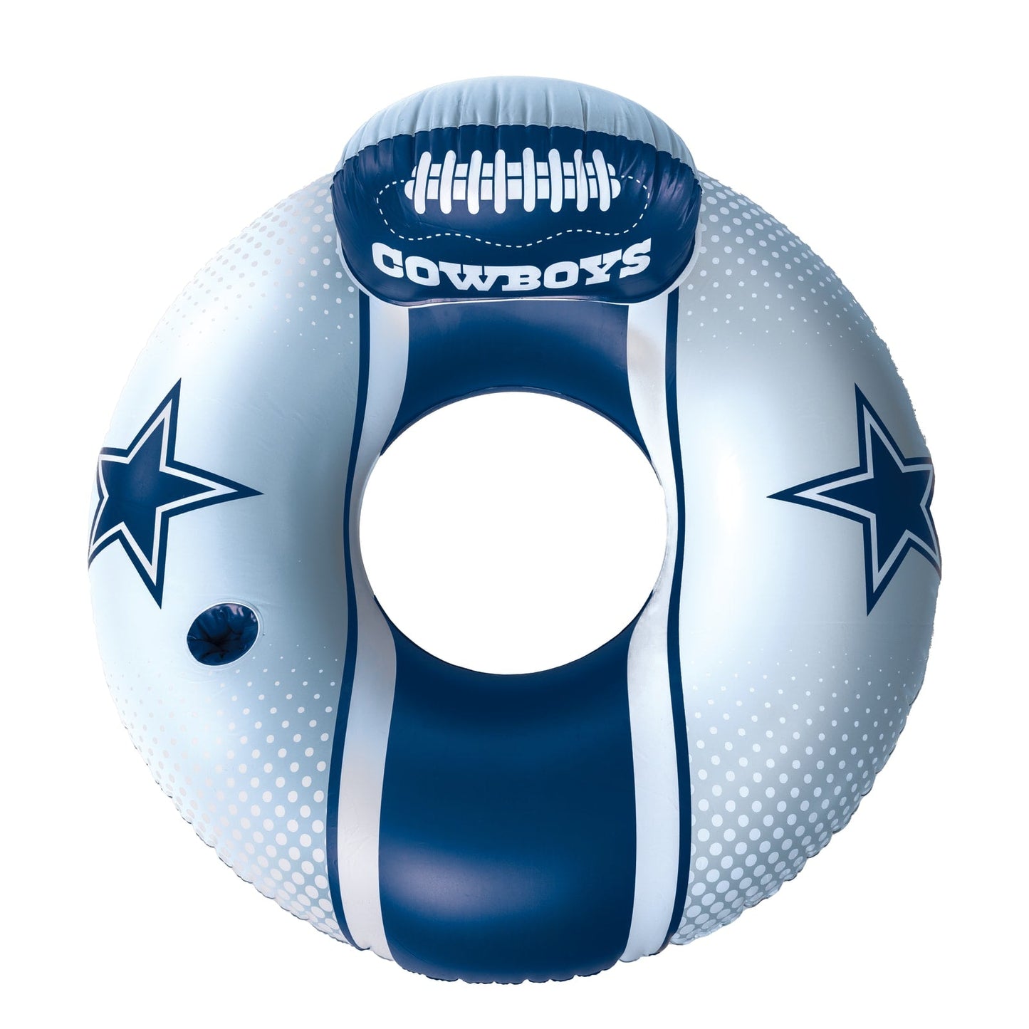 BigMouth Inc Dallas Cowboys 42 in Pool Float with cupholder and backrest