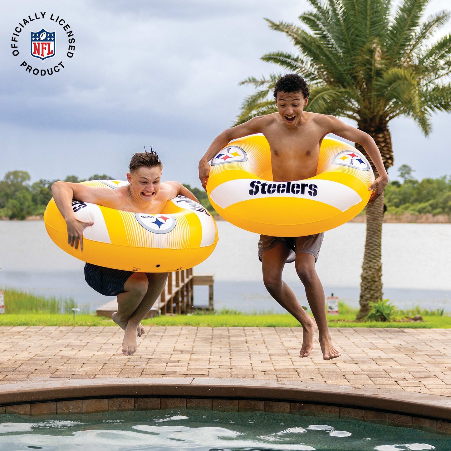BigMouth Inc Pittsburgh Steelers 36 in ring pool float