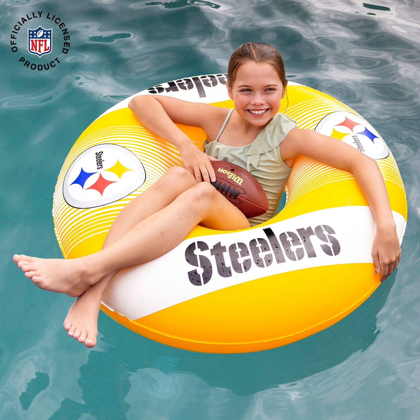 BigMouth Inc Pittsburgh Steelers 36 in ring pool float