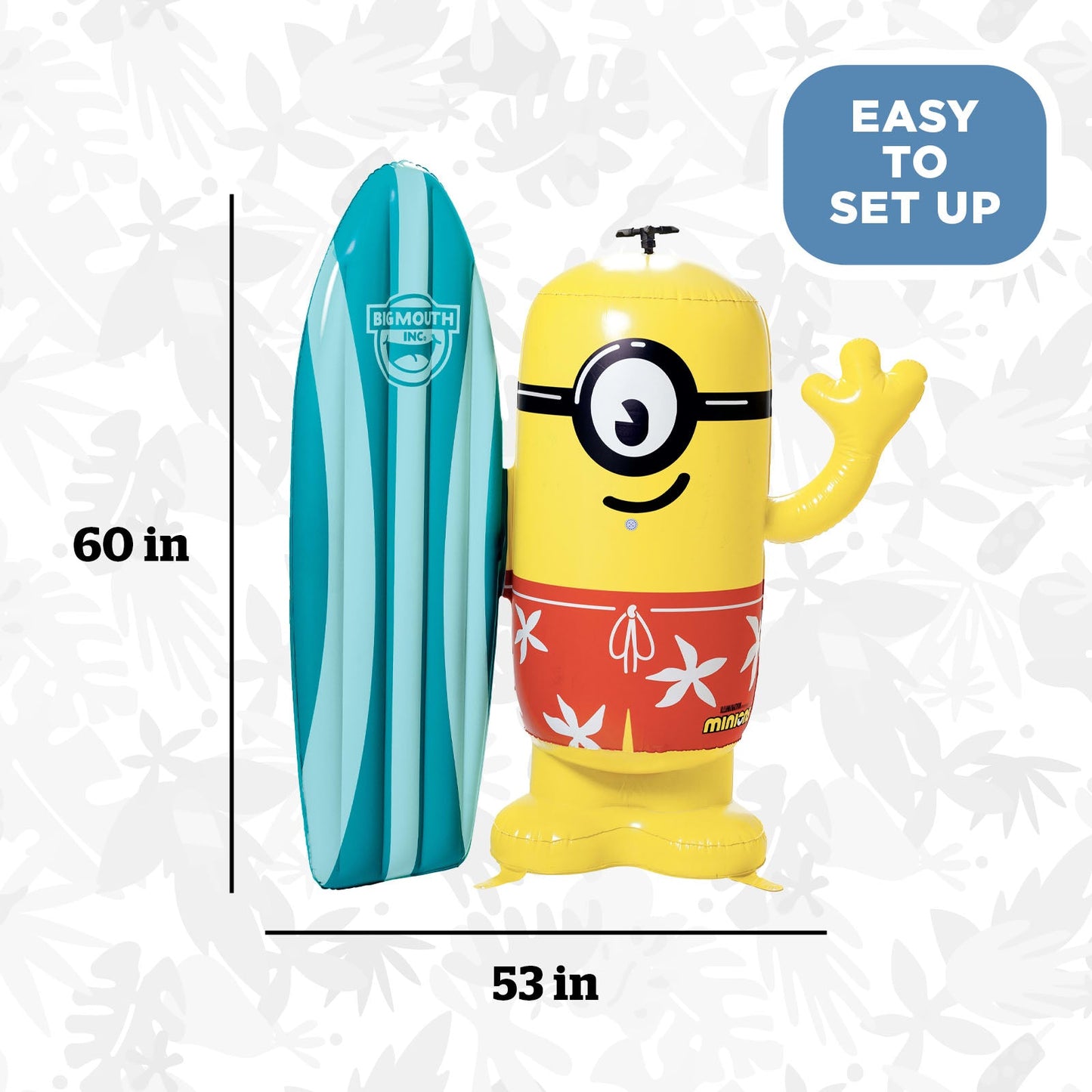 BigMouth Inc Surfboard Minion Sprinkler