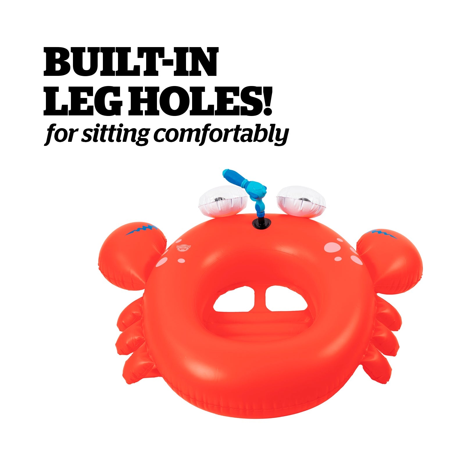 BigMouth Inc Crab Water Blaster Pool Float