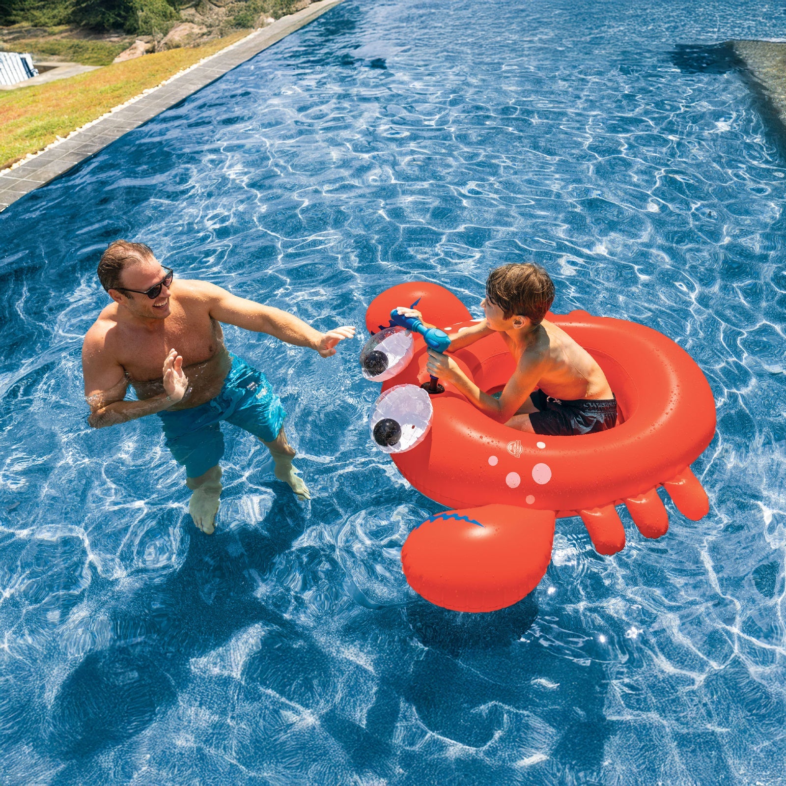 BigMouth Inc Crab Water Blaster Pool Float