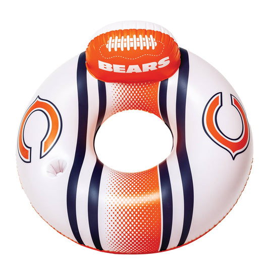 BigMouth Inc Chicago Bears 42 in Pool Float with cupholder and backrest