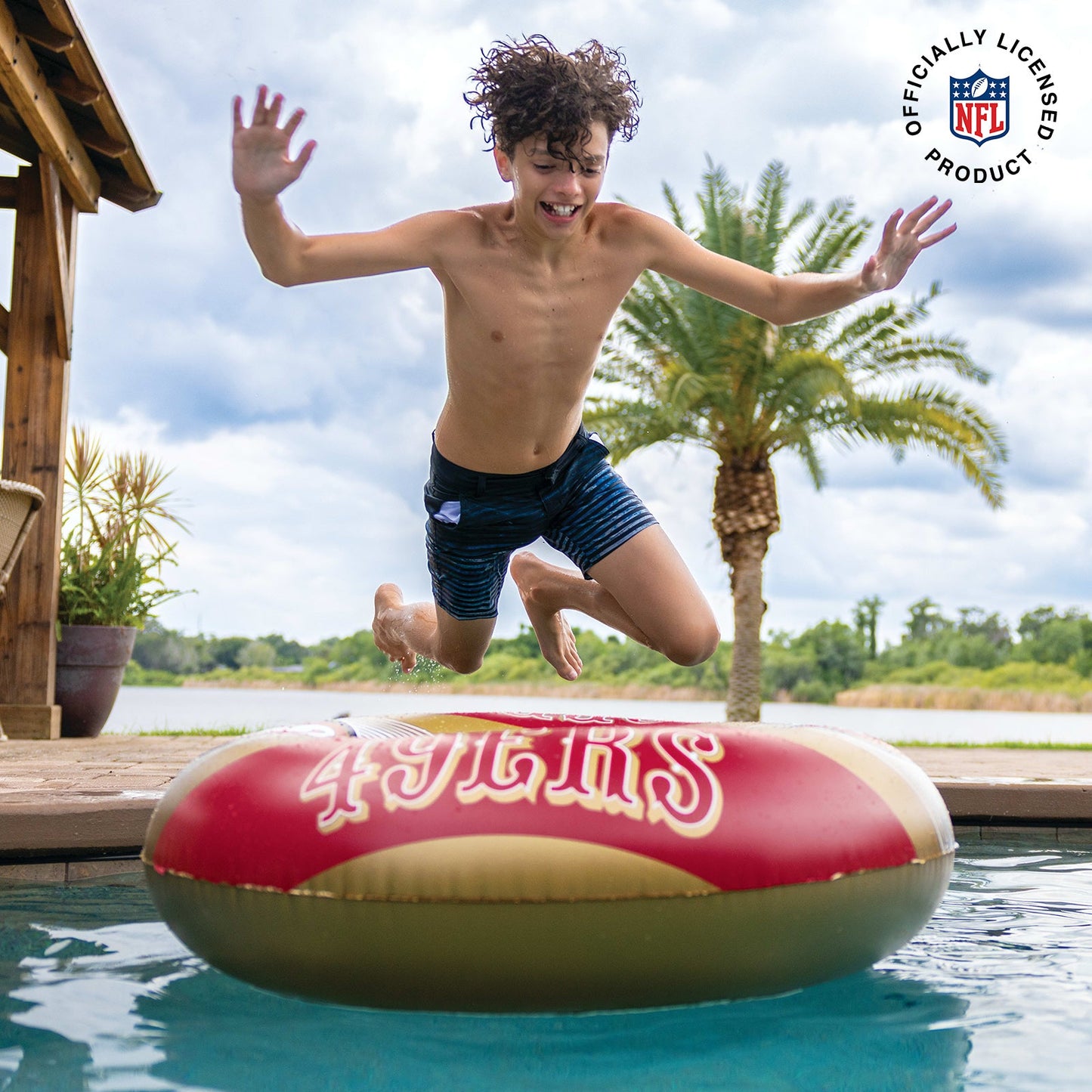 BigMouth Inc San Francisco 49ers 36in ring pool float